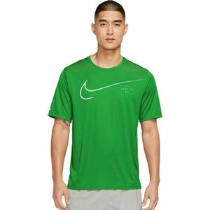 Nike M NK DF UV RUN DVN MILER GX SS Tricou alergare bărbați, verde, mărime S imagine