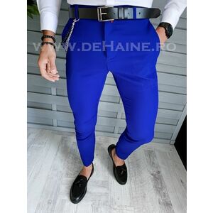 Pantaloni barbati eleganti albastri B1544 B13-1 E 5-3 imagine
