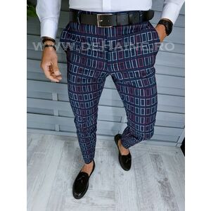 Pantaloni barbati eleganti in carouri B1562 B6-3.2.3 imagine