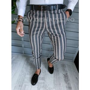 Pantaloni barbati eleganti in dungi B1547 17-1 E ~ imagine