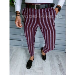 Pantaloni barbati eleganti violet B1556 21-4 / 18-4 E ~ imagine