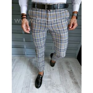 Pantaloni barbati eleganti in carouri B1787 B5-3.1/ E 14-3 E~ imagine