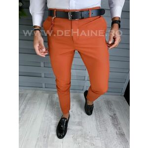 Pantaloni barbati eleganti caramizii B1868 -B7-3 E imagine