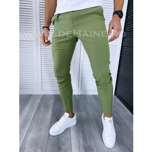 Pantaloni barbati casual regular fit verde B1734 B5-1.2.3/4-2 imagine