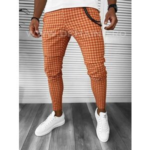 Pantaloni barbati casual regular fit carouri B1880 20-2 e ~ imagine