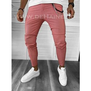 Pantaloni barbati casual regular fit roz B7891 F2-3.2 imagine