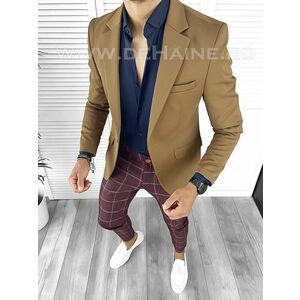 Tinuta barbati smart casual Pantaloni + Camasa + Sacou B8755 imagine