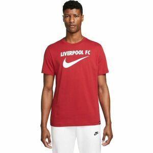 Nike LFC M NK SWOOSH TEE Tricou bărbați, roșu, mărime L imagine