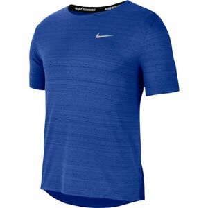 Nike DRI-FIT MILER Tricou alergare bărbați, albastru, mărime M imagine