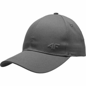 4F MEN´S CAP Șapcă de bărbați, gri închis, mărime M imagine