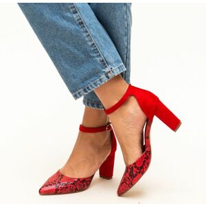 Pantofi Cupra Rosii imagine