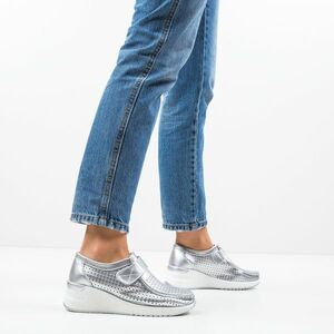 Pantofi Casual Farza Argintii imagine