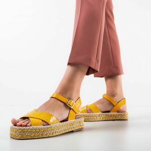 Sandale dama Kimora Galbene imagine