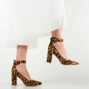 Pantofi dama Tamera Leopard imagine