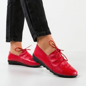 Pantofi casual dama Contraf Rosii imagine