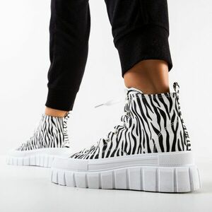 Sneakers dama Hogg Zebra imagine