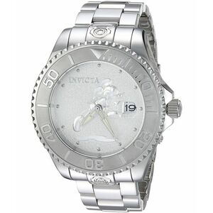 Ceasuri Barbati Invicta Watches Invicta Men\'s \'Disney Limited Edition\' Automatic Stainless Steel Casual Watch ColorSilver-Toned (Model 24529) SilverSilver imagine