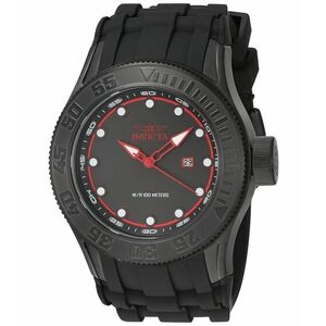 Ceasuri Barbati Invicta Watches Invicta Men\'s \'Pro Diver\' Quartz Stainless Steel and Silicone Casual Watch ColorBlack (Model 22248) BlackBlack imagine