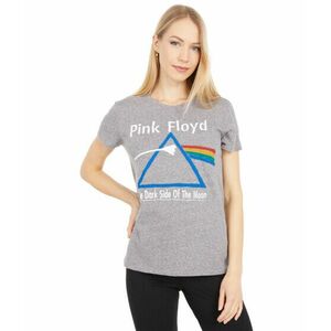 Imbracaminte Femei Lucky Brand Pink Floyd Dark Side Graphic Tee Heather Grey imagine