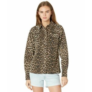 Imbracaminte Femei AllSaints Ezra Animal Shirt Leopard Yellow imagine
