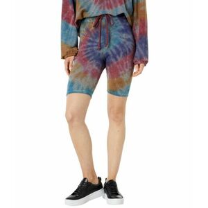 Imbracaminte Femei SUNDRY Tie-Dye Biker Shorts Multicolor Tie-Dye imagine