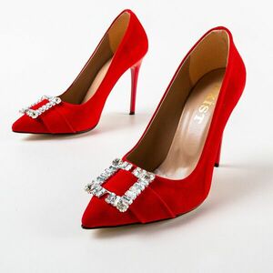 Pantofi dama Olurum Rosii imagine