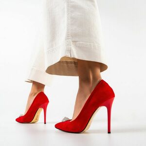 Pantofi dama Chipi Rosii imagine