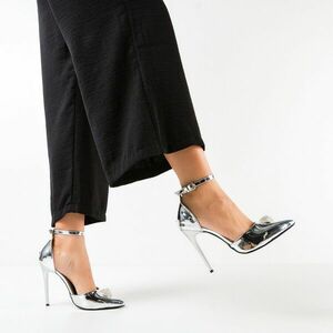Pantofi dama Arahan Argintii imagine