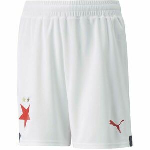 Puma SKS HOME SHORTS JR Pantaloni scurți de fotbal băieți, alb, mărime 164 imagine