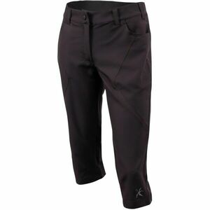 Klimatex PAIGE Pantaloni outdoor 3/4 femei, negru, mărime S imagine