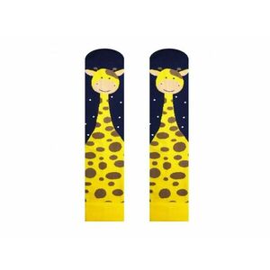 Sosete vesele Girafa - galben/albastru-închis - Mărimea 43-46 imagine