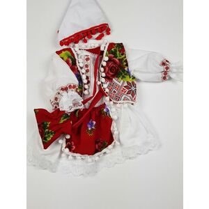 Costum Traditional Fetite 0-12 luni imagine