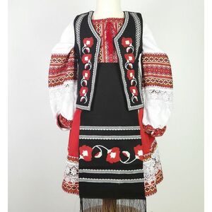 Costum traditional fetite Mira 2 - ( o vesta si 2 fote ) imagine