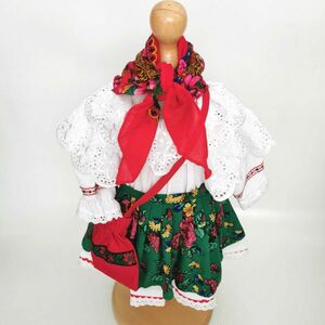 Costum Traditional Fetite 0-12 luni Mode V imagine