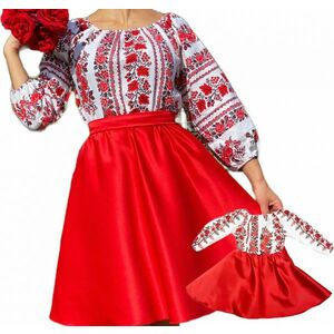Set rochii stilizate traditional -Mama si Fiica imagine
