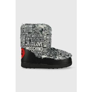 Love Moschino cizme de iarna culoarea negru imagine