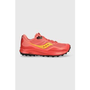 Saucony pantofi de alergat Peregrine 12 culoarea rosu imagine