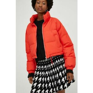 Answear Lab geaca femei, culoarea portocaliu, de iarna, oversize imagine