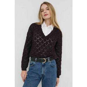Morgan pulover din amestec de lana femei, culoarea violet, light imagine