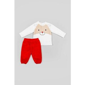 zippy pijama copii culoarea rosu, cu imprimeu imagine