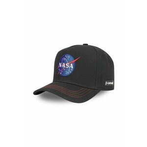 Capslab șapcă de bumbac pentru copii X Nasa culoarea negru, cu imprimeu imagine