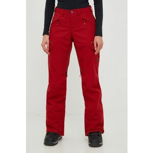 Burton pantaloni Gloria culoarea rosu imagine