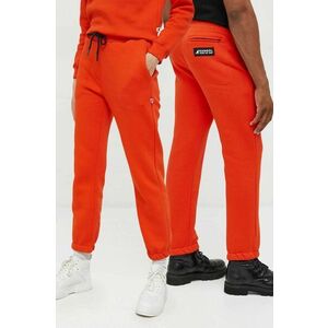 Kangol pantaloni de trening unisex, culoarea portocaliu, neted imagine