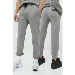 Kangol pantaloni de trening unisex, culoarea gri, neted imagine
