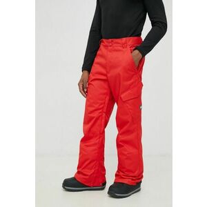 DC pantaloni snowboard Banshee culoarea rosu imagine