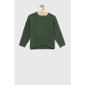 Abercrombie & Fitch pulover copii culoarea verde, light imagine