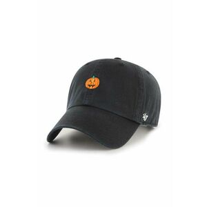 47brand șapcă din bumbac culoarea negru, cu imprimeu imagine