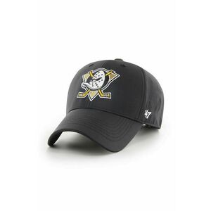 47brand șapcă Nhl Anaheim Ducks culoarea negru, cu imprimeu imagine