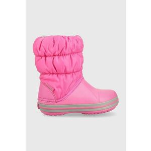 Crocs cizme de iarna copii Winter Puff Boot culoarea roz imagine