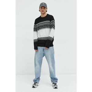 Hollister Co. pulover barbati, culoarea negru, light imagine